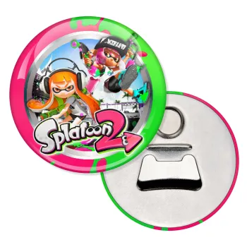 Splatoon 2, Μαγνητάκι και ανοιχτήρι μπύρας στρογγυλό διάστασης 5,9cm