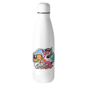 Splatoon 2, Μεταλλικό παγούρι θερμός (Stainless steel), 500ml