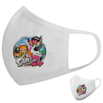 Splatoon 2, Μάσκα υφασμάτινη υψηλής άνεσης παιδική (Δώρο πλαστική θήκη)
