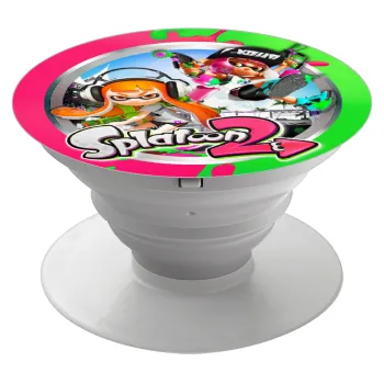 Splatoon 2, Phone Holders Stand  White Hand-held Mobile Phone Holder