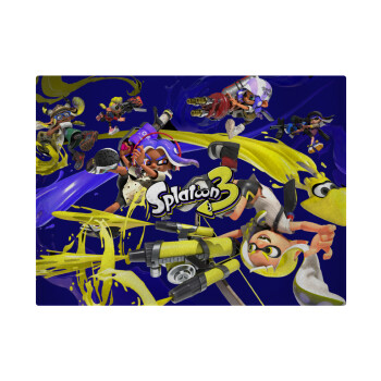 Splatoon 3, Επιφάνεια κοπής γυάλινη (38x28cm)