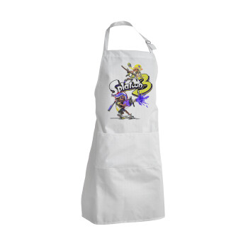 Splatoon 3, Adult Chef Apron (with sliders and 2 pockets)