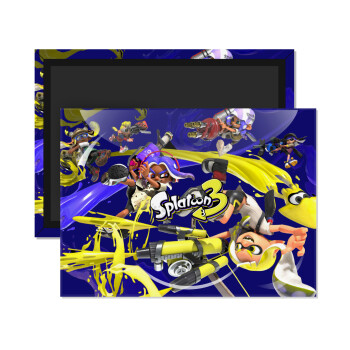 Splatoon 3, Ορθογώνιο μαγνητάκι ψυγείου διάστασης 9x6cm