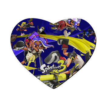 Splatoon 3, Mousepad καρδιά 23x20cm