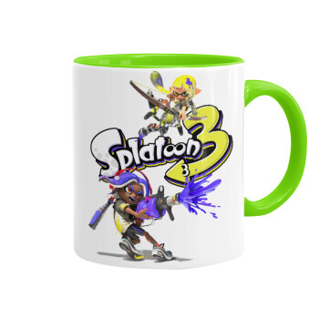 Splatoon 3, Κούπα χρωματιστή βεραμάν, κεραμική, 330ml