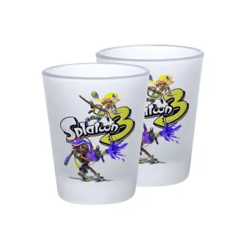 Splatoon 3, Σφηνοπότηρα γυάλινα 45ml του πάγου (2 τεμάχια)