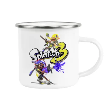 Splatoon 3, Metallic enamel cup white 360ml