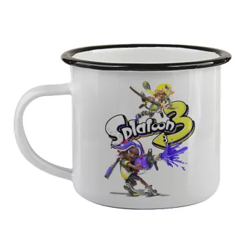 Splatoon 3, Κούπα εμαγιέ με μαύρο χείλος 360ml