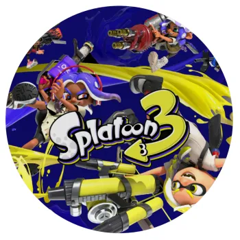 Splatoon 3, Mousepad Στρογγυλό 20cm