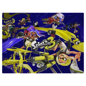 Splatoon 3, Επιφάνεια κοπής γυάλινη (38x28cm)