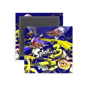 Splatoon 3, Μαγνητάκι ψυγείου τετράγωνο διάστασης 5x5cm