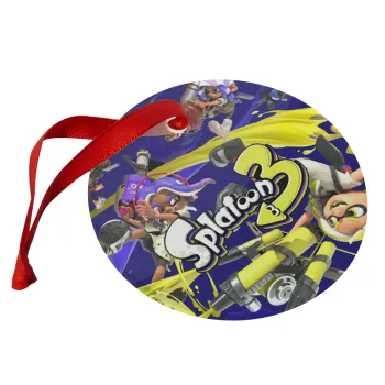 Splatoon 3, Christmas ornament glass 9cm