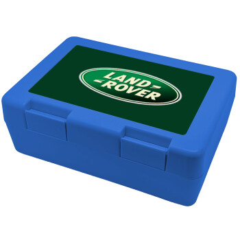Land Rover, Children's cookie container BLUE 185x128x65mm (BPA free plastic)