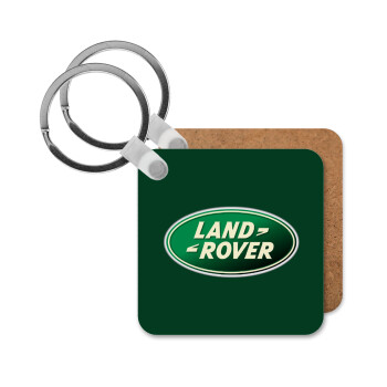 Land Rover, Μπρελόκ Ξύλινο τετράγωνο MDF