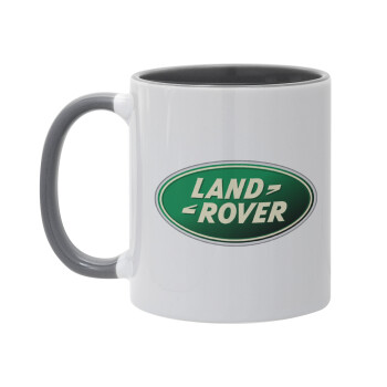 Land Rover, Mug colored grey, ceramic, 330ml