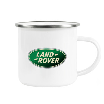 Land Rover, Κούπα Μεταλλική εμαγιέ λευκη 360ml