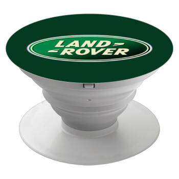 Land Rover, Pop Socket Λευκό Βάση Στήριξης Κινητού στο Χέρι