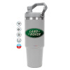 GREY color, 890ml (30oz) stainless Steel Tumbler with Handle