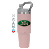 Pink color, 890ml (30oz) stainless Steel Tumbler with Handle