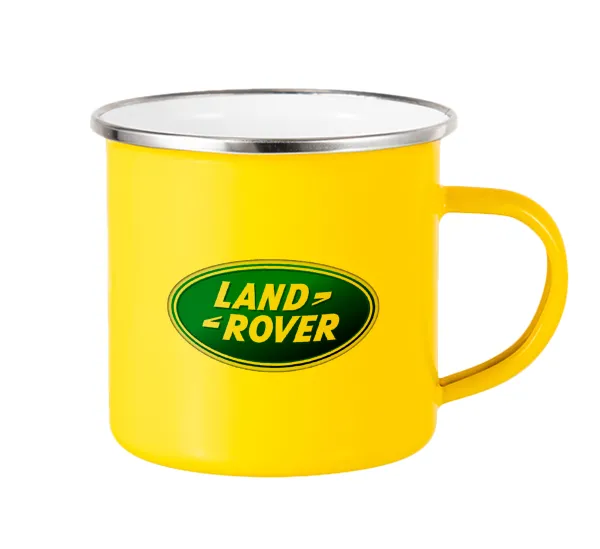Land Rover — Yellow Enamel Metallic Cup 360ml