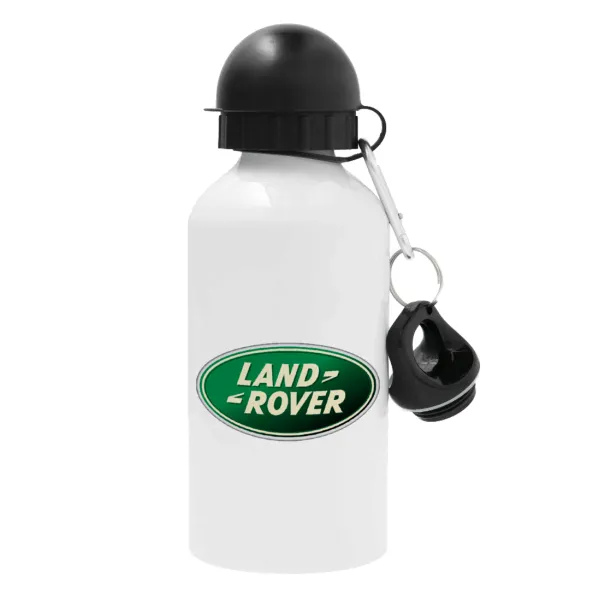 Land Rover — Μεταλλικό παγούρι νερού, Λευκό, αλουμινίου 500ml