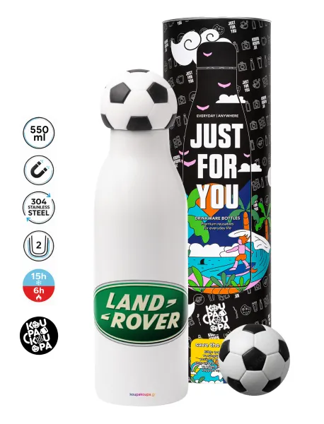 Land Rover — Soccer Metal mug thermos, double wall, 550ml