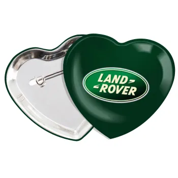 Land Rover, Κονκάρδα παραμάνα καρδιά (57x52mm)