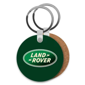 Land Rover, Μπρελόκ Ξύλινο στρογγυλό MDF Φ5cm