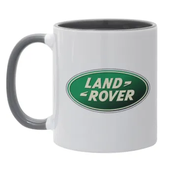 Land Rover, Κούπα χρωματιστή γκρι, κεραμική, 330ml