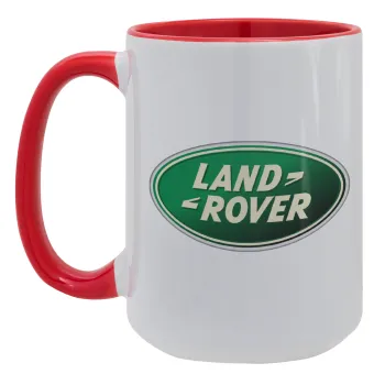 Land Rover, Κούπα Mega 15oz, κεραμική Κόκκινη, 450ml