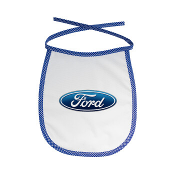 Ford, Σαλιάρα μωρού αλέκιαστη με κορδόνι Μπλε