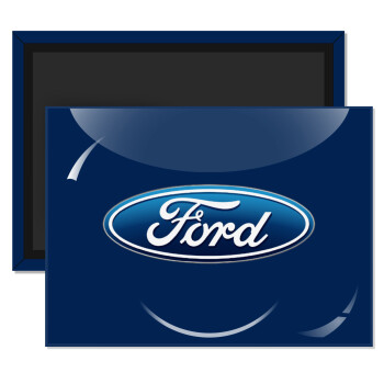Ford, Ορθογώνιο μαγνητάκι ψυγείου διάστασης 9x6cm