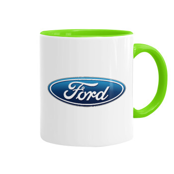 Ford, Mug colored light green, ceramic, 330ml