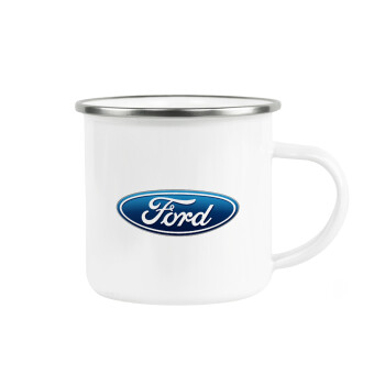 Ford, Κούπα Μεταλλική εμαγιέ λευκη 360ml
