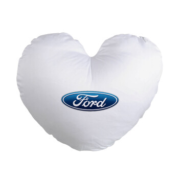 Ford, Μαξιλάρι καναπέ καρδιά 40x40cm περιέχεται το  γέμισμα