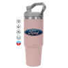Pink color, 890ml (30oz) stainless Steel Tumbler with Handle