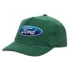 Children's Baseball Cap, 100% Cotton Drill, GREEN (COTTON, CHILDREN'S, ONE SIZE)