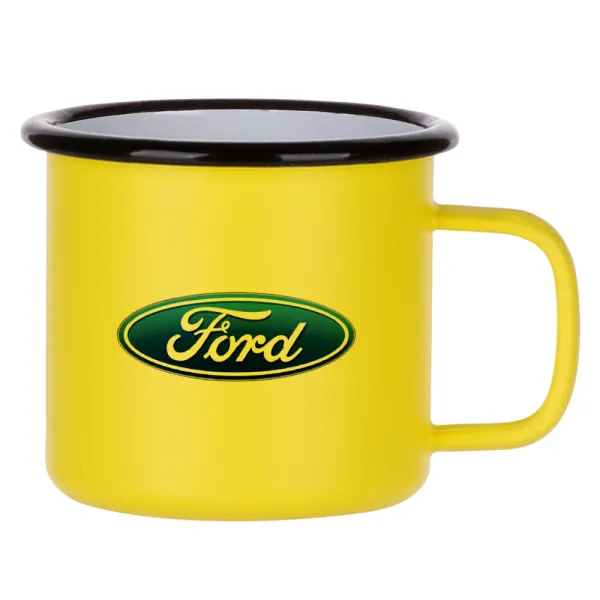 Ford — Κούπα Μεταλλική εμαγιέ ΜΑΤ Κίτρινη 360ml