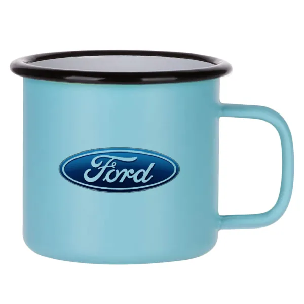 Ford — Κούπα Μεταλλική εμαγιέ ΜΑΤ σιέλ 360ml