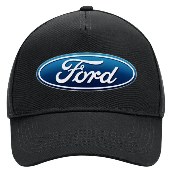Ford — Καπέλο Ενηλίκων Ultimate ΜΑΥΡΟ, (100% ΒΑΜΒΑΚΕΡΟ DRILL, ΕΝΗΛΙΚΩΝ, UNISEX, ONE SIZE)