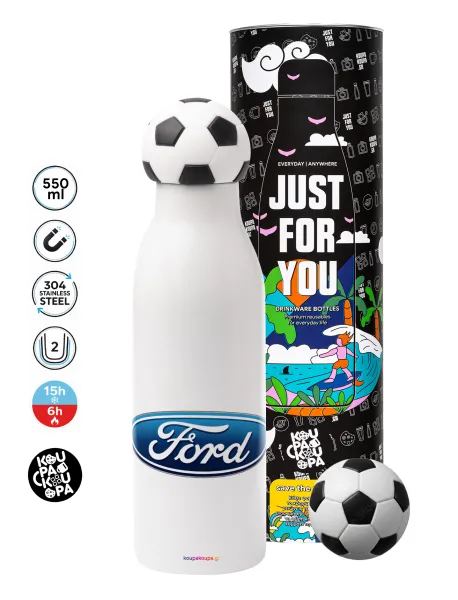 Ford — Soccer Metal mug thermos, double wall, 550ml