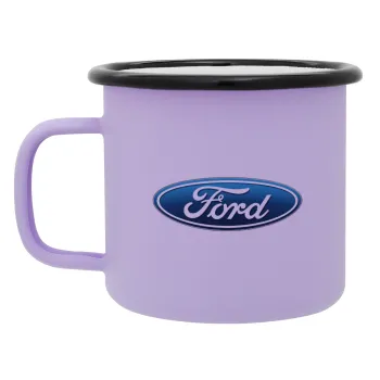 Ford, Κούπα Μεταλλική εμαγιέ ΜΑΤ Light Pastel Purple 360ml