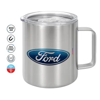 Ford, Mug Stainless steel double wall 300ml