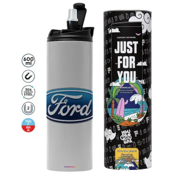 Ford, Tumbler stainless steel GREY 600ml