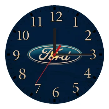Ford, Ρολόι τοίχου ξύλινο plywood (20cm)