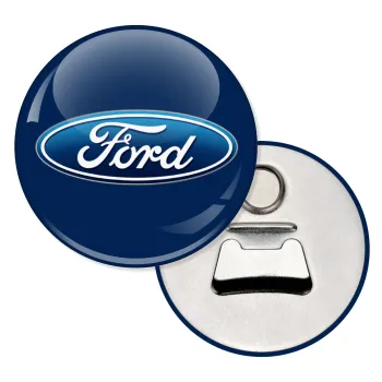 Ford, Μαγνητάκι και ανοιχτήρι μπύρας στρογγυλό διάστασης 5,9cm