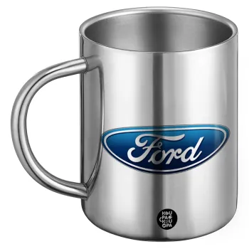 Ford, Ανοξείδωτη Μεταλλική Κούπα 450ml - Διπλού Τοιχώματος