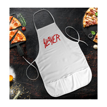Slayer, Ποδιά Σεφ / Σερβιτόρου Ολόσωμη κοντή Ενηλίκων με τσέπες (48x73cm)
