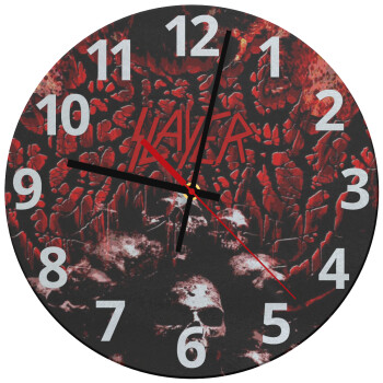 Slayer, Ρολόι τοίχου γυάλινο (30cm)
