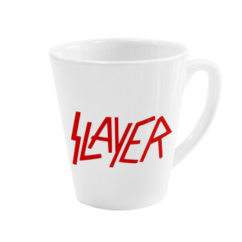 Slayer, Κούπα κωνική Latte Λευκή, κεραμική, 300ml